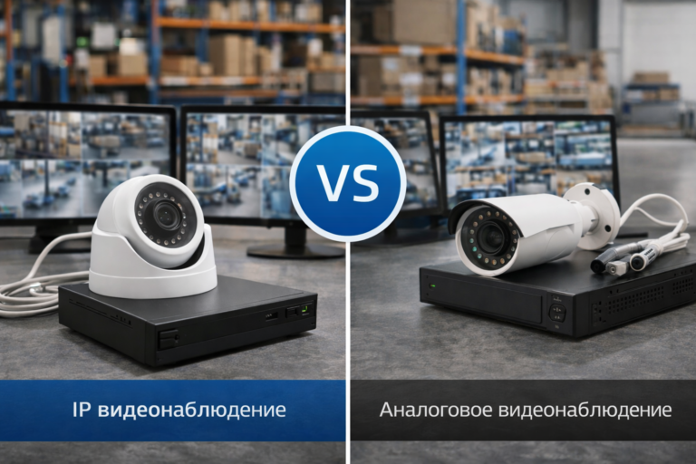 IP-видеонаблюдение vs аналоговое: что выбрать для предприятия